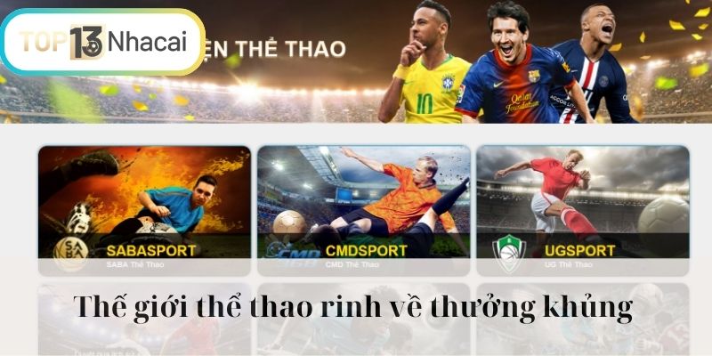 Thế giới thể thao rinh về thưởng khủng
